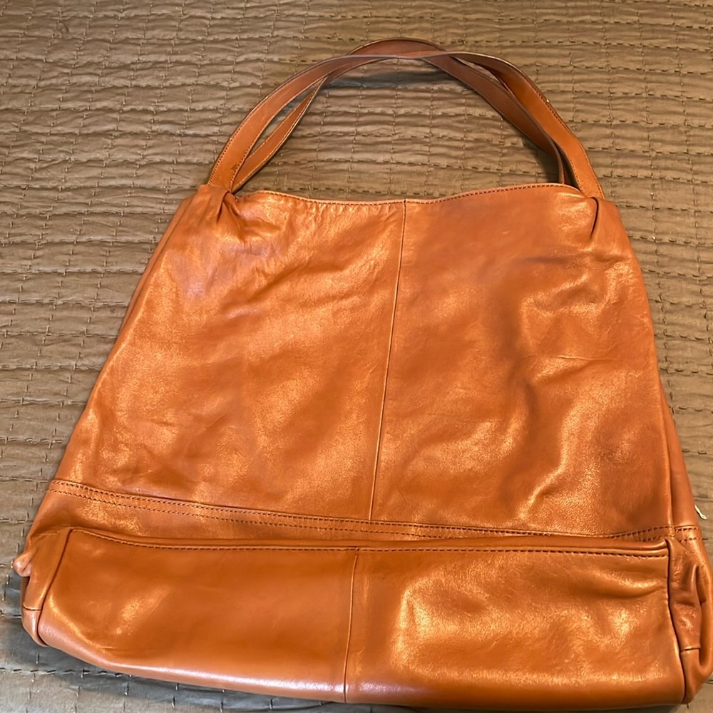 Banana Republic leather hobo bag